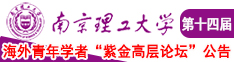 美女靠比操逼南京理工大学第十四届海外青年学者紫金论坛诚邀海内外英才！